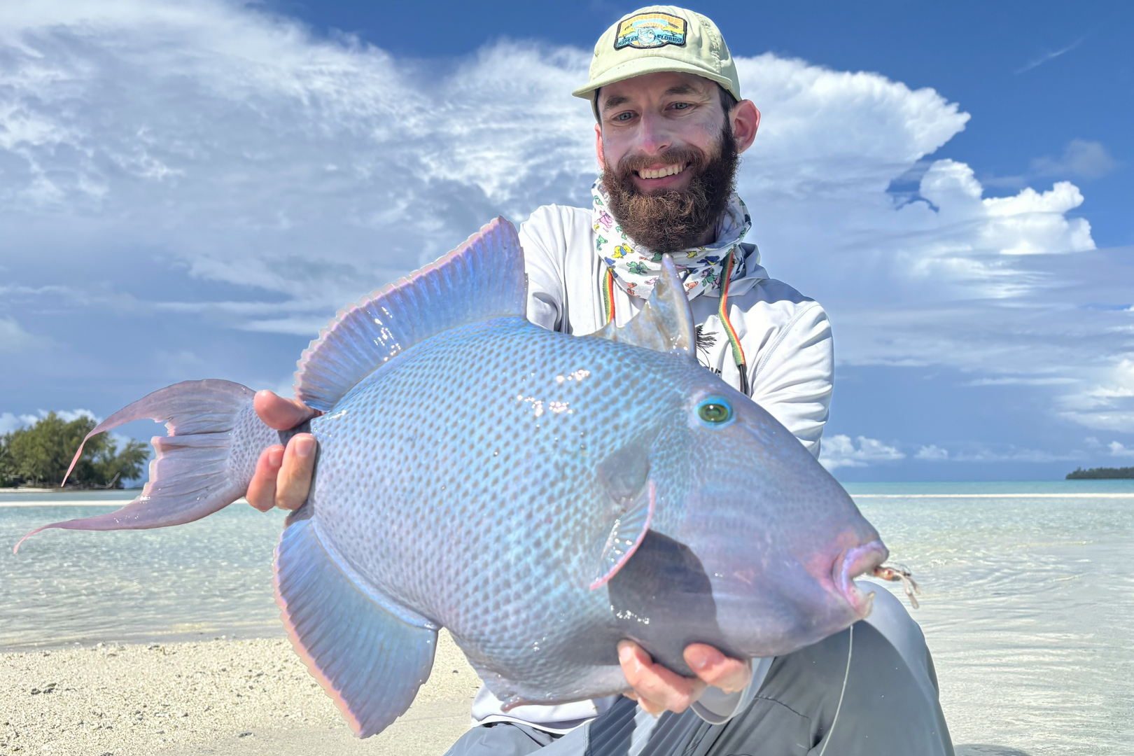 Tropical flats fishing